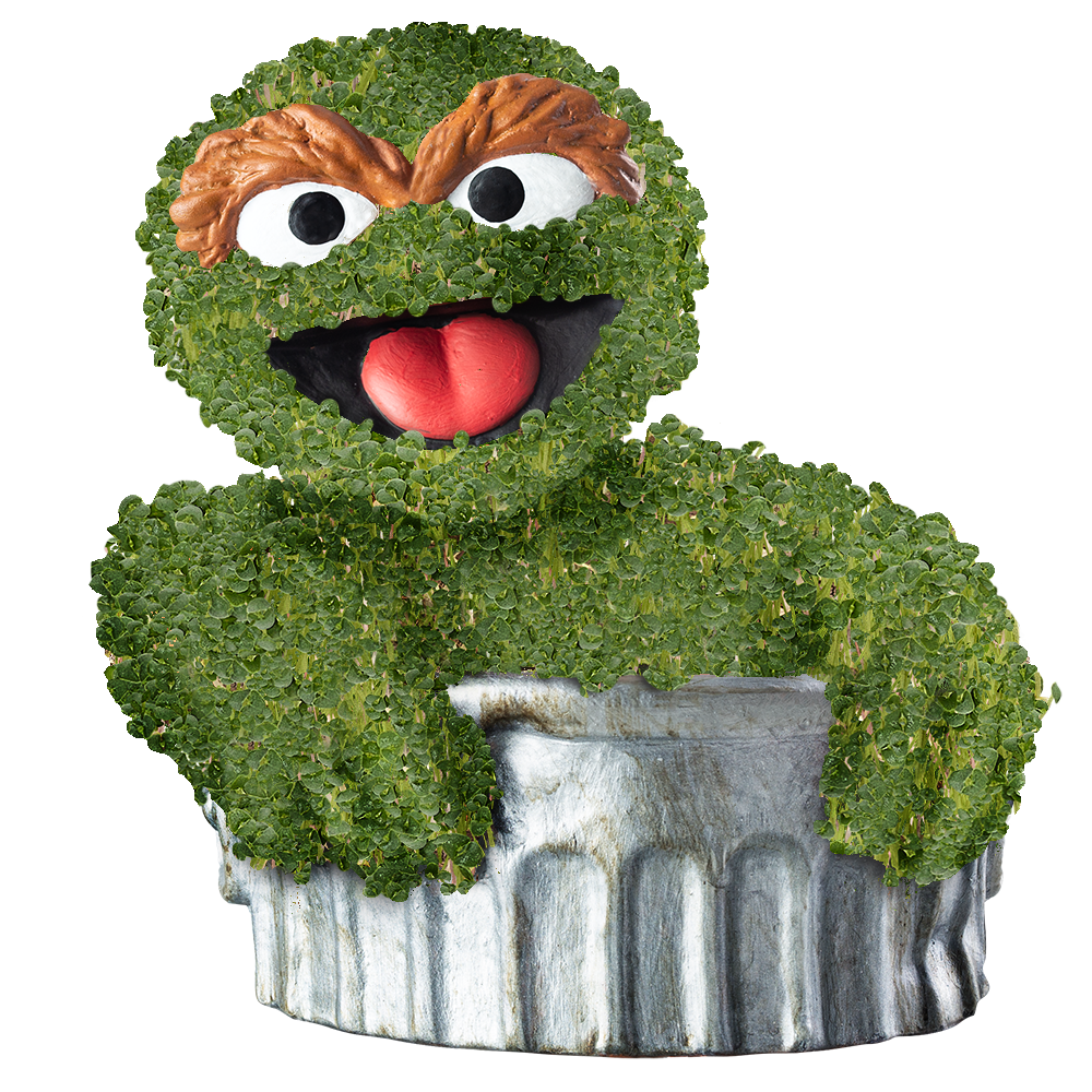 Oscar the Grouch Chia Pet