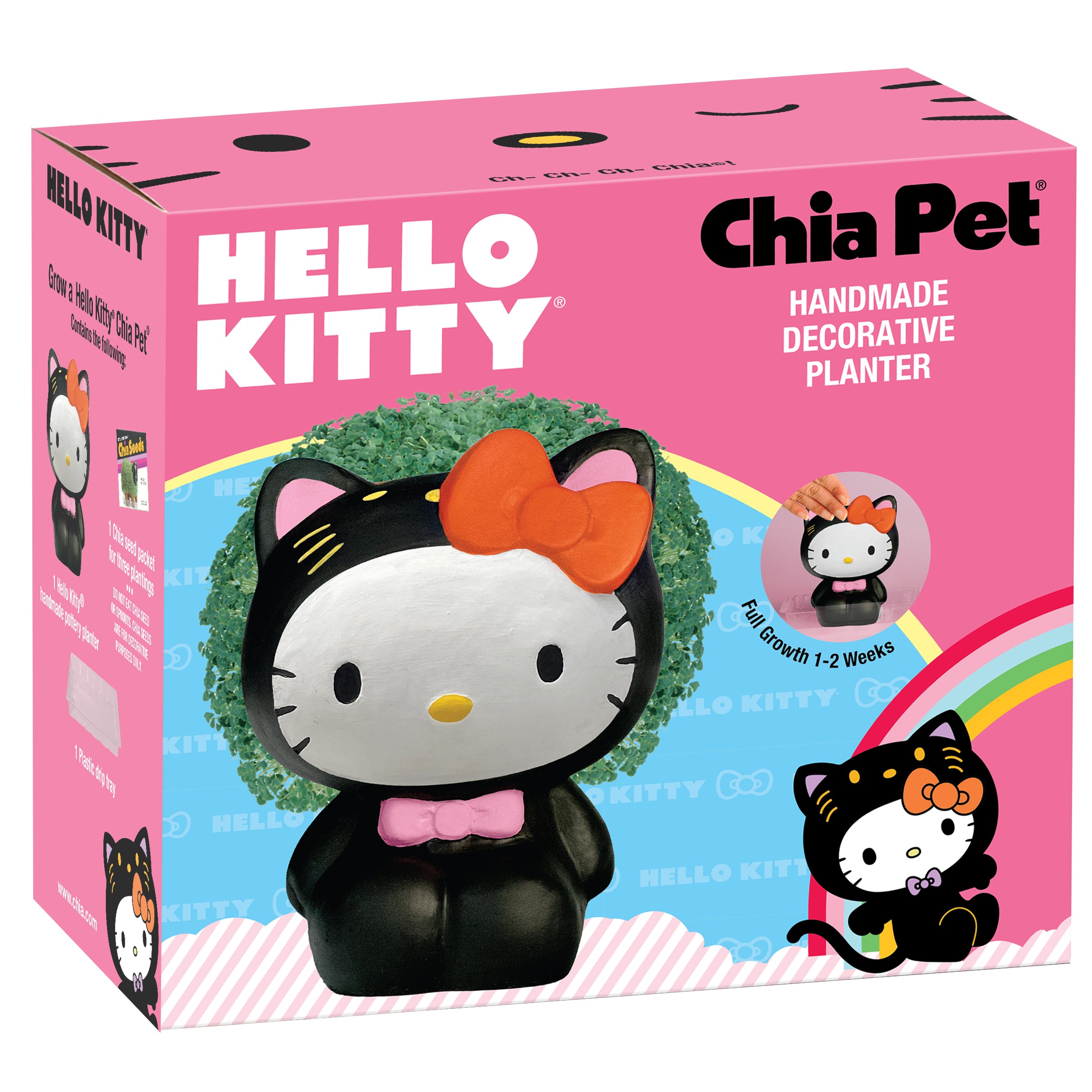 Hello Kitty in Kitten Costume Chia Pet - Image 4