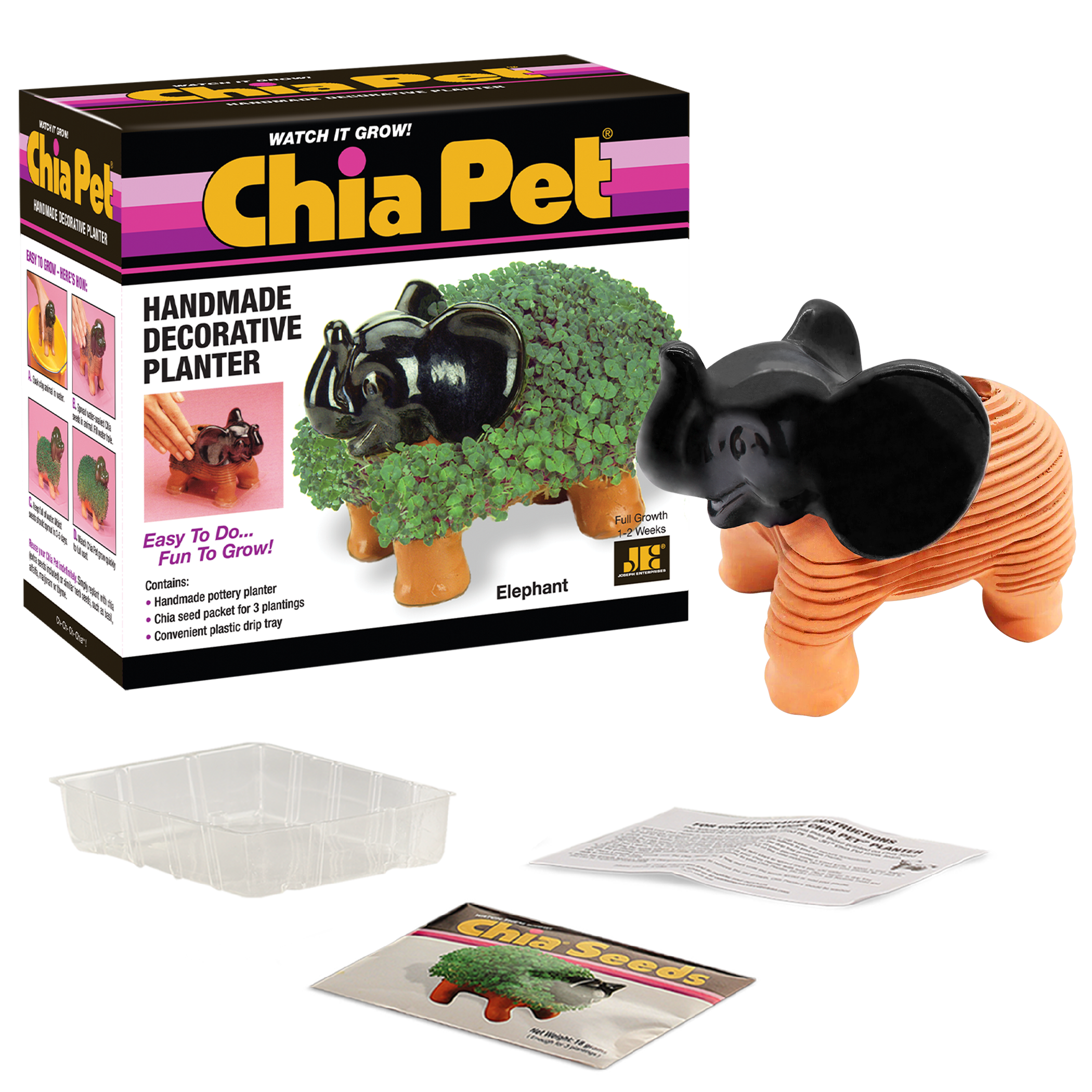 Classic Elephant Chia Pet - Image 5