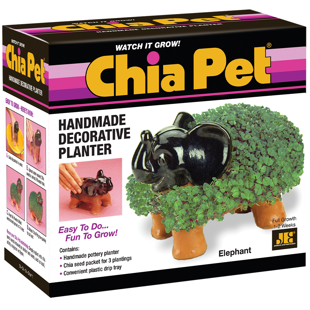 Classic Elephant Chia Pet - Image 6