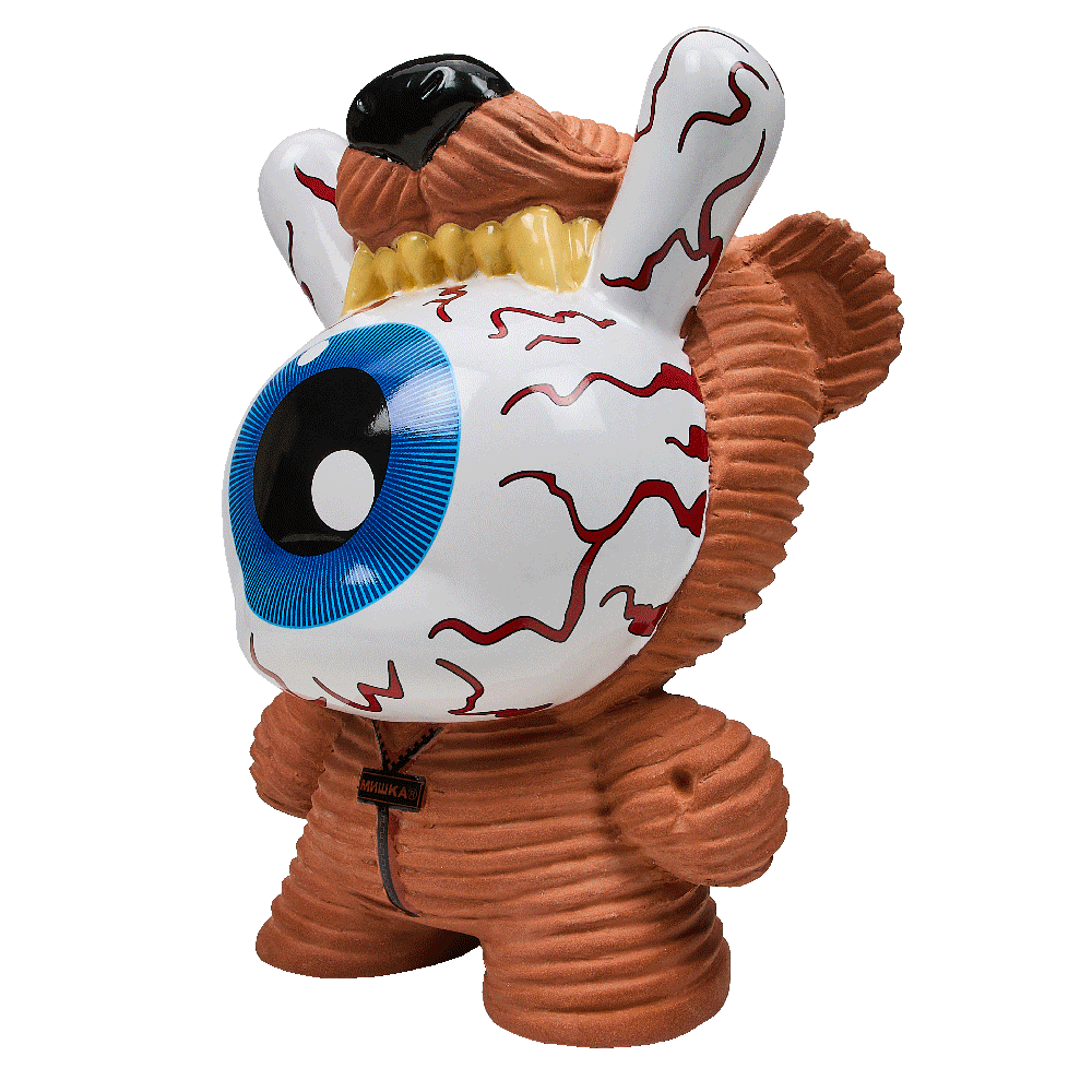 Keep Watch 8" Chia Pet Dunny by Mishka - Bloodshot Edition - Image 3