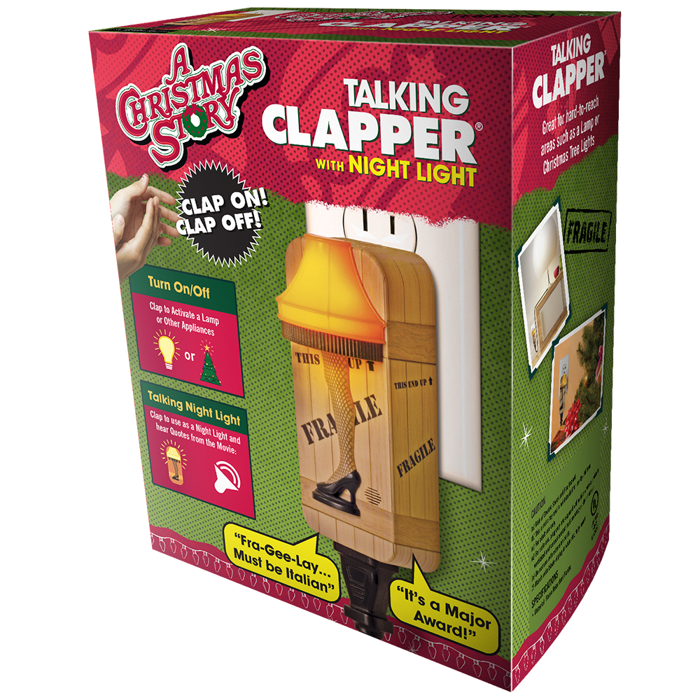 A Christmas Story Talking Clapper with Night Light - Image 4