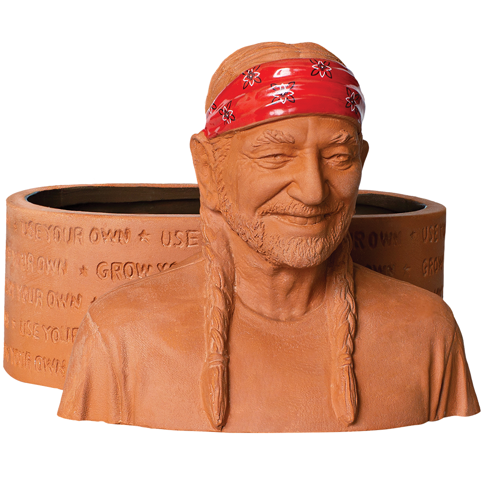 Willie Nelson Chia Pet Herb Planter - Image 3