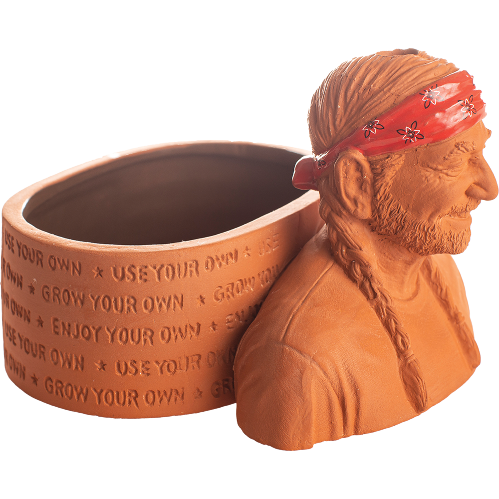 Willie Nelson Chia Pet Herb Planter - Image 5